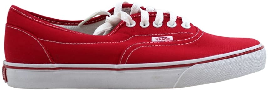 Amazon.com | Vans Unisex Authentic Red Canvas VN000EE3RED Mens 7, Womens  8.5 | Fashion Sneakers